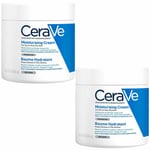 CeraVe Baume Hydratant visage et corps pour les peaux sèches à très 2x454 g