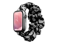 Laut Pop Loop, Rem, Smartwatch, Svart, Vit, Apple, Apple Watch Series 1-8 & Se & Ultra, Mono