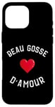 Coque pour iPhone 16 Pro Max Beau gosse d'amour Cadeau homme fête de l'amour