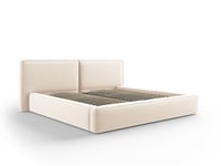 Cosmopolitan Design Arendal sänky, 200x200 cm, beige