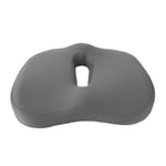 (Gray) DonutCushionut Pillow Orthopedic Cushion With Front Groove Donut