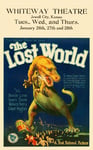 THE LOST WORLD FILM 1925 Rcpv - POSTER HQ 50x80cm d'une AFFICHE CINéMA