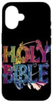 iPhone 16 Colorful Holy Bible Costume Case