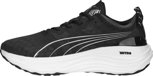 Puma ForeverRun Nitro Womens Running Shoes Black Support Cushioned Run Trainers