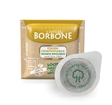 Caffè Borbone Dosette Compostable, Emballage Recyclable, Mélange Or - 100 Dosettes de Café - Système ESE