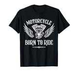 It's In The Blood Cool Classic Vintage Motorbike Men Women T-Shirt