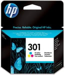 Genuine HP 301 Tri-Colour Ink Cartridge CH562EE