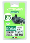 Vetocanis | Pipette Chat Anti-Puces et Tiques | Traitement et Protection Antiparasitaire Chat | Formule Bio | Protection en Continu 2x1 Mois | Pour Chat de plus de 9 Mois | Fabriqué en France