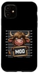 Coque pour iPhone 11 Mug vache MOO Funny Animal Lovers