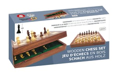 Wooden Chess Set: Magnetic 18 cm