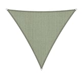 Shadow Comfort Ombre Voile écran Solaire perméable à l'eau HDPE auvent de Jardin pour Jardin extérieur Terrasse UV Bloc - Triangle 5x5m - Moonstone Green