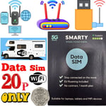 NEW SMARTY Sim Card Pay As You Go Mobile Broadband-MiFi WiFi Internet & Dongles