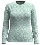 Smartwool Merino 250 Baselayer Crew Women underställströja Arctic Green Digi Snow-P16 S - Fri frakt