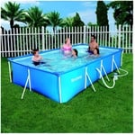 Piscine tubulaire Bestway - Rectangulaire - 400x211x81cm - Filtre à cartouche - 5 700L