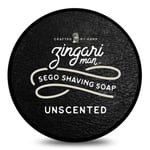 Unscented Shaving Soap - Zingari Man Made IN USA - 142g Without Perfume Neutral