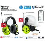 Hellberg Local 2 (PMR446, Bluetooth, Active Listening, IP56)