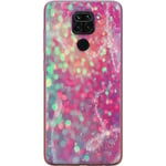 Xiaomi Redmi Note 9 Genomskinligt Skal Glitter