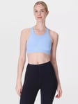 Sweaty Betty Stamina Seamless Sports Bra, Pack of 2, White/Breeze Blue