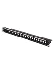 DIGITUS Patchpanel 1HE 24-Port Rackmount Modular