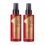 2-Pack Revlon Uniq One All In One Hair Treatment 150ml