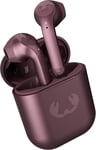 Twins 3+,Écouteurs Bluetooth Intra-Auriculaires sans Fil,Musique et appels téléphoniques clairs,Bluetooth multipoint,27h D'autonomie,Résiste aux éclaboussures (IPX4) (Deep Mauve)