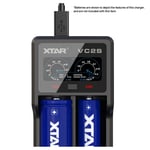 XTAR VC2SL Charger 1.2V 1.5V 3.7V 3.6V AA AAA Ni-MH Lithium Batteries Charger