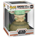 POP Star Wars Grogu Using The Force Bobble Head Vinyl Figure No 485 Baby Yoda