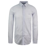 Lacoste Slim Fit Mens Light Blue Shirt - Size L/XL