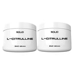 2 x SOLID Nutrition L-Citrulline, 240 g