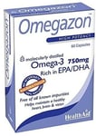 NEW Omegazon Omega 3 Fish Oil 60 Capsules Because It Is Specially Free Shipping