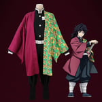 Kids Demon Slayer Animation Cosplay Kostym Outfit Set Kamado Nezuko 9-10 Years Tomioka Giyuu Tomioka Giyuu 7-8 Years