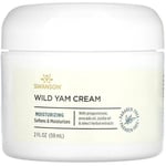 SWANSON Wild Yam Cream, 2 fl oz (59 ml), Moisturiser, Paraben Free Cream