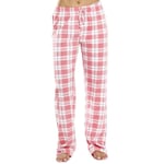 Steampunk-inspirerade pyjamasbyxor med elastisk midja, avslappnade baggy loungewear, rosa Pink Rosa XL