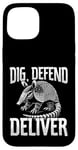 Coque pour iPhone 15 Déguisement Tatou Animal Armadillos