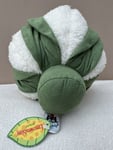 NEW Jellycat Amuseable Cauliflower Soft Toy Comforter White Green Novelty BNWT