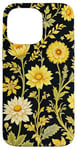 Coque pour iPhone 14 Pro Max Tournesols Jaune Jardin Femme Fille Fleurs Motif Amoureux