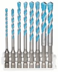 Bosch Borrset Expert HEX-9 MultiConstruction Pick & Click-sats 3 - 8 mm