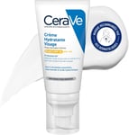 Cerave Crème Hydratante Visage SPF 30 | 52Ml | Crème Visage Jour Hydratante 24H