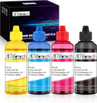 4X100Ml Encre De Sublimation Pour Epson Ecotank Et1810 Et2810 Et2850 Wf7710 Wf7720 Wf7210 Et-2715 Et-2550 Et-2600 Et-2650 Et4500,Encre Pour Presse À Chaud,Encre Pour Transfert De Chaleur