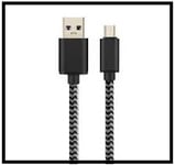 30cm Long Micro USB Data Sync Charger Cable Lead For Samsung Android Phones