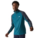 Regatta Mens Elson II Half Zip Grid Fleece Jacket, Midlayer Soft Touch Pullover with Insulating Technology Perfect for Outdoors, Walking, Hking & Climbing