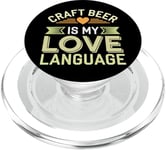 Craft Beer Enthusiast Local Brewery Fan Small Batch Beer PopSockets PopGrip for MagSafe