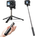 Perche à Selfie Extensible jusqu'à 60 CM Compatible avec Caméra Sport EK7000/Brave 4/Brave 7 Le/Brave 7/V50X/V50 Elite/DJI Osmo Action Camera