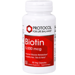 Protocol For Life Biotin 5mg 5000mcg 90 vegcaps