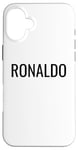 Coque pour iPhone 16 Plus Ronaldo