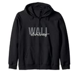 Wall Climbing Indoor Wall Climber Bouldering Zip Hoodie