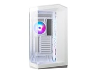 Msi Mag Pano 100R Pz - Mid Tower - Atx - Sidepanel Med Vindu (Herdet Glass) - Ingen Strømforsyning (Atx) - Hvit - Usb/Audio/Mic