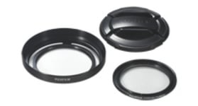 Fujifilm Lens Hood kit LHF-X20, Svart (motljusskydd, filter och objektivlock til