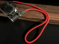 Red Nylon Climbing Rope Neck Strap 100cm long for DSLR micro Camera UK SELLE