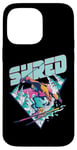 Coque pour iPhone 14 Pro Max Shred Shirt Vintage Freestyle Ski Costume années 80 Rétro Ski